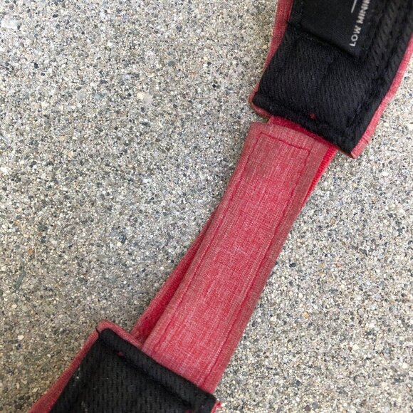 JAL GOLF Visor Hat Cap Men's One Size Jacob Lusk Adjustable Red Pukka - Picture 7 of 8